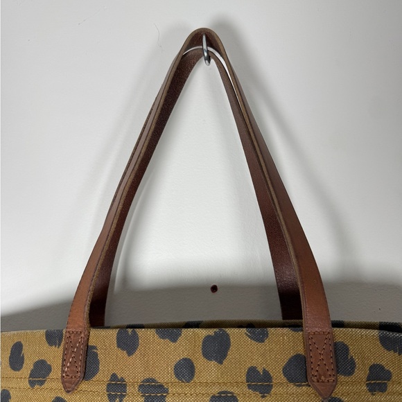 Madewell The Canvas Transport Tote in Painted Spots - Picture 9 of 16